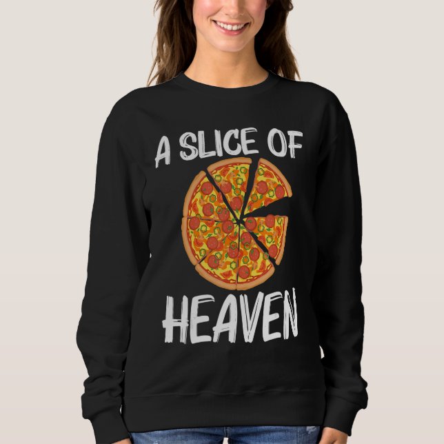 Sweatshirt Pizza For Men Women Italian Pizza Slice Food (Devant)