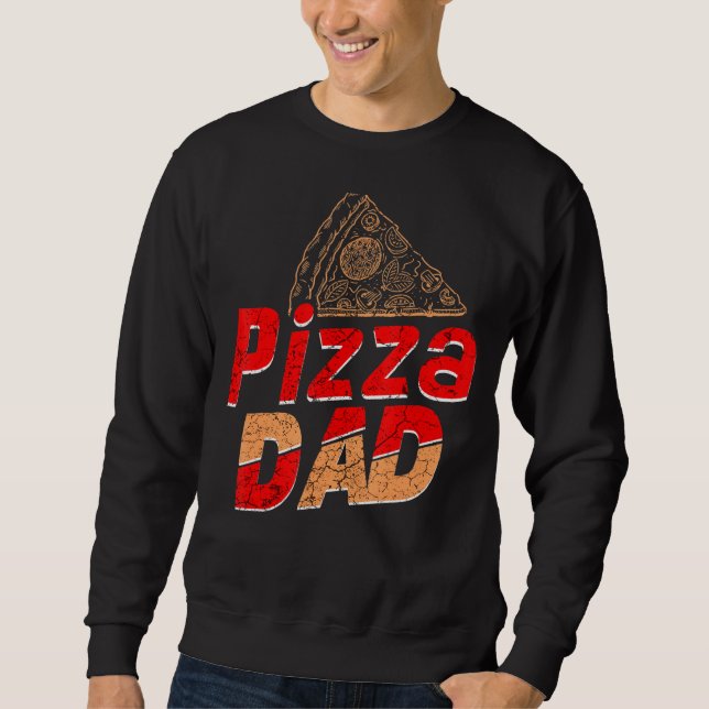 Sweatshirt Pizza I Love Pizza Papa 35 (Devant)