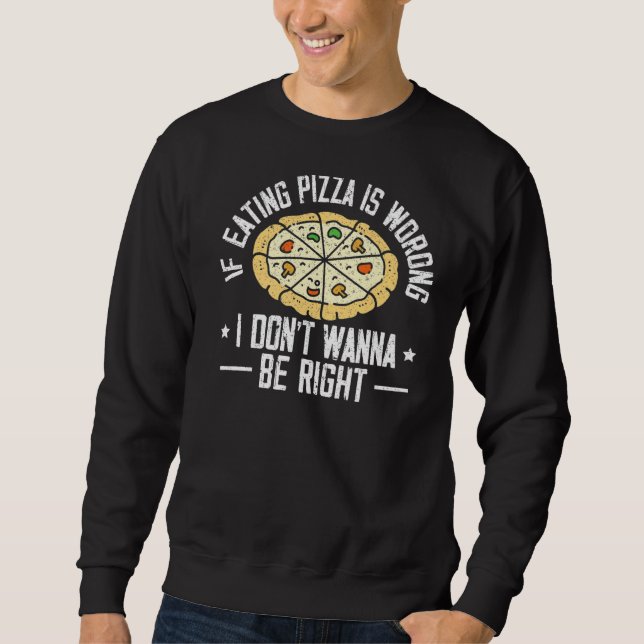 Sweatshirt Pizza italienne (Devant)