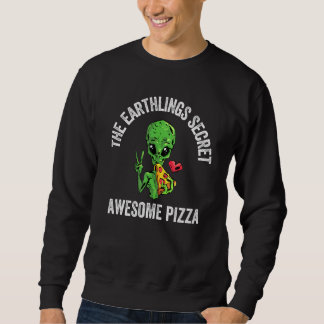 Sweatshirt Pizza Love Science Fiction Espace extra-atmosphéri