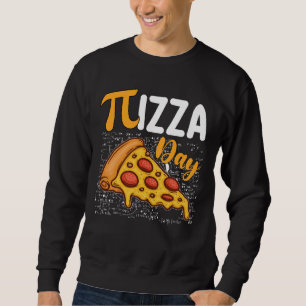 Sweatshirt Pizza Pi Day Mathématiques Amateurs