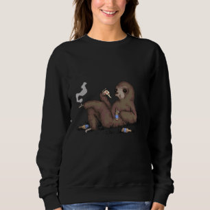 Sweatshirt Pizza Sloth