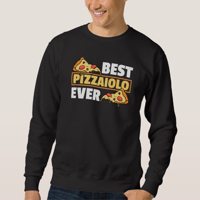 Sweatshirt Pizzaiolo Pizza Fabrication Pizza Maker 1 (Devant)