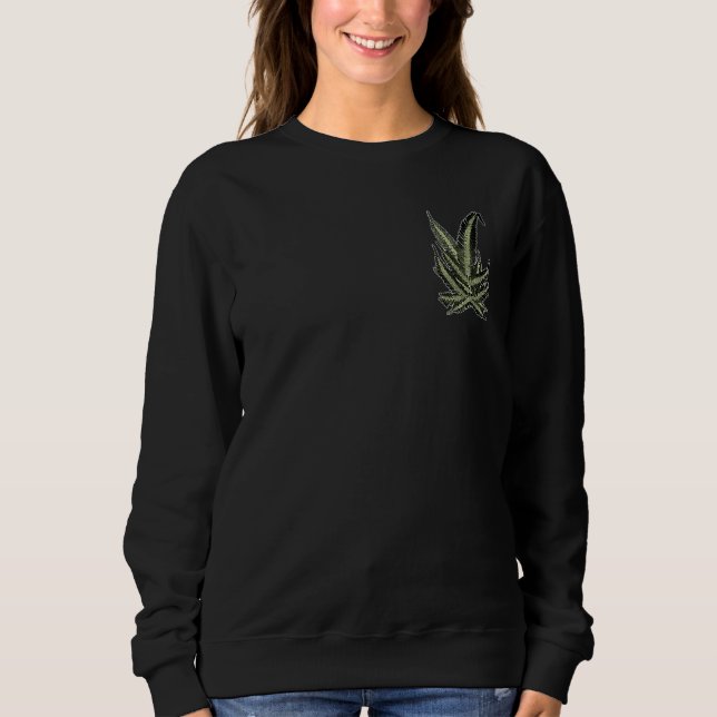 Sweatshirt Placement de la poche de fern (Devant)