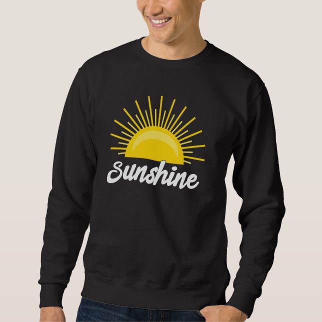 Sweatshirt Plage Cute Vacances été Tee soleil Sand Soleil H (Devant)