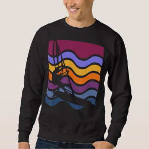 Sweatshirt Plage de surf Surf de surf Été Vagues océaniques 2