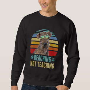 Sweatshirt Plage Pas Enseigner Lakeland Terrier Chien Été