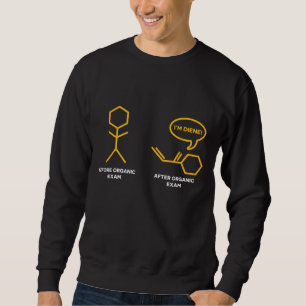 Sweatshirt Plaisanterie de chimie pour des ballots de