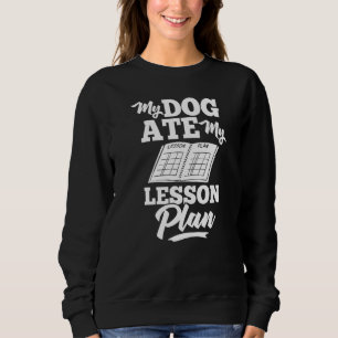 Sweatshirt Plan de cours enseignant Planificateur préscolaire