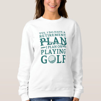 Sweatshirt Plan de retraite Golf