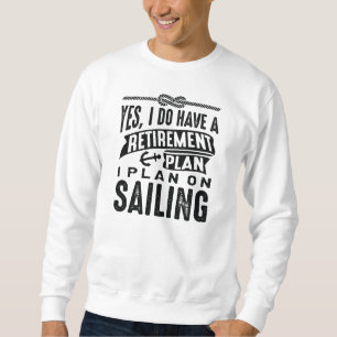 Sweatshirt Plan de retraite - Voile