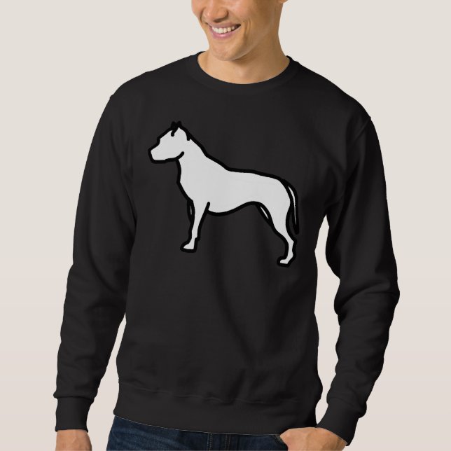 Sweatshirt Plan Pitbull (Devant)