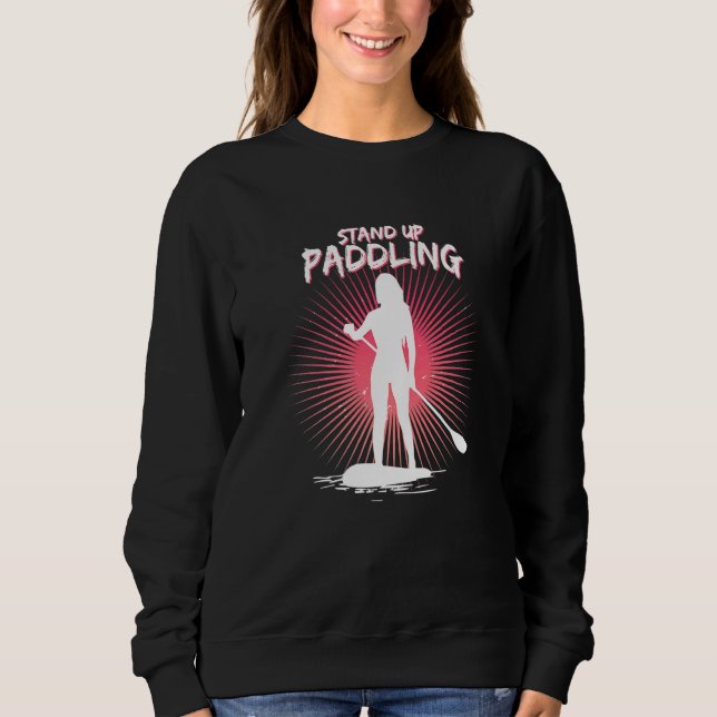Sweatshirt Planche de surf stand up paddle SUP (Devant)