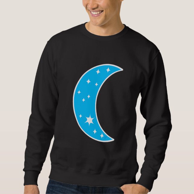 Sweatshirt Planète Demi-Lune (Devant)