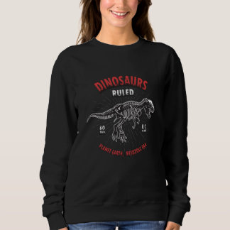 Sweatshirt Planète des dinosaures Terre Ère mésozoïque | Dino