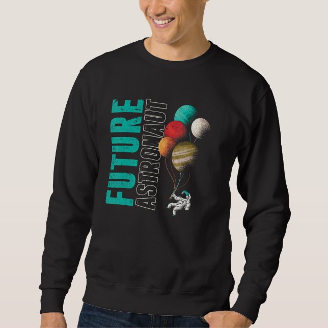 Sweatshirt Planètes de l'espace extra-atmosphérique Univers b (Devant)