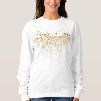 Sweatshirt Plenty of Gold Golden Glitter
