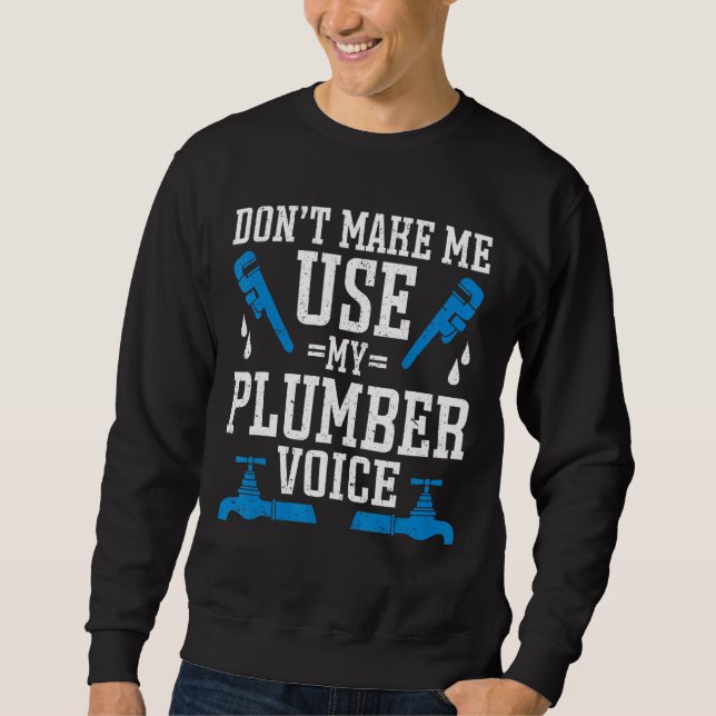 Sweatshirt Plomberie (Devant)