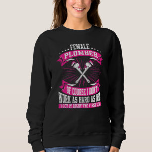 Sweatshirt Plomberie Plomber femelle