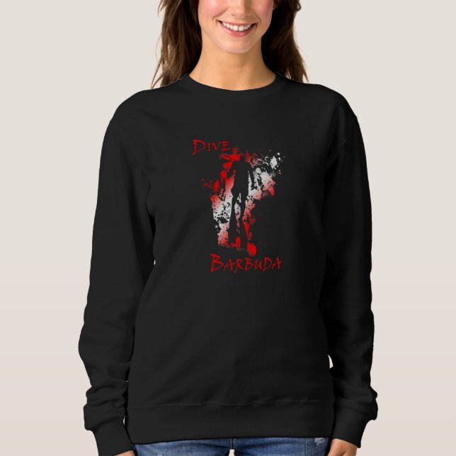 Sweatshirt Plongée Barbuda Antilles Plongée en vacances (Devant)
