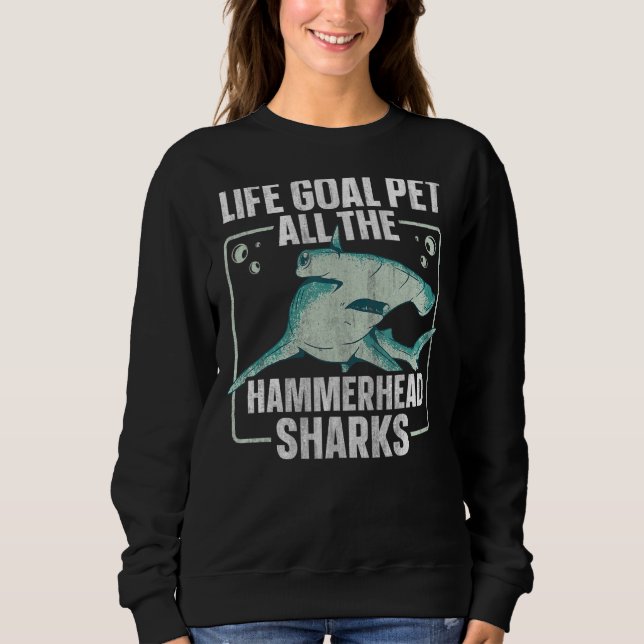 Sweatshirt Plongée de requin marteau pour requin marteau 2 (Devant)