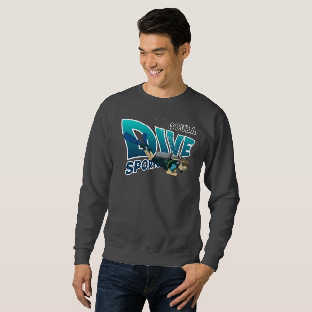 Sweatshirt Plongée en scaphandre | Hommes  (Devant entier)