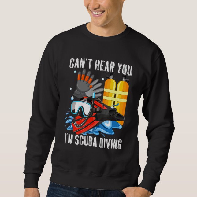 Sweatshirt Plongée sous-marine Vêtements de plongée sous-mari (Devant)