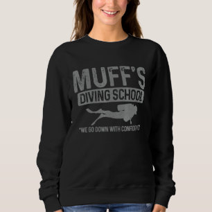 Sweatshirt Plongeur École de Plongée Muffs Hommes