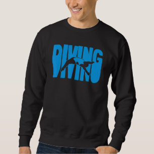 Sweatshirt Plongeuse de plate-forme Fille Tremplin Plongeon 1
