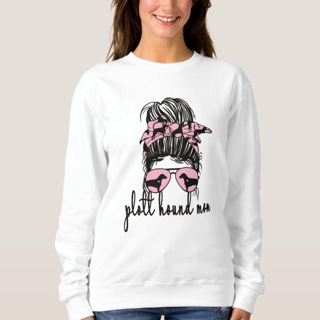 Sweatshirt Plott Hound Maman Plott Hound Propriétaire Plott H (Devant)
