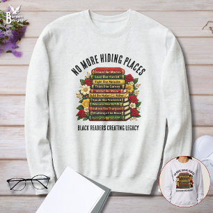Sweatshirt PLUS DE CACHETTES Héros de l'Histoire Noire