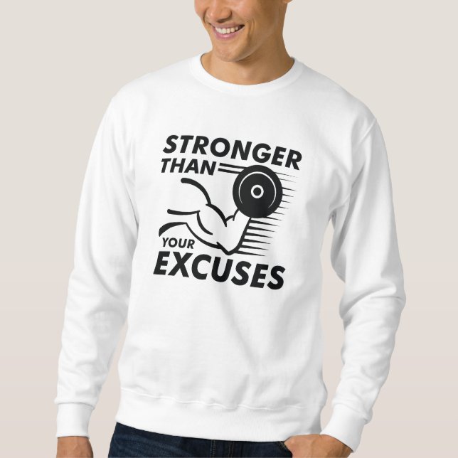 Sweatshirt Plus forte que vos discussions (Devant)
