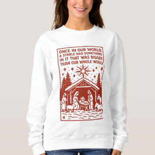 Sweatshirt Plus grand que notre monde entier 1