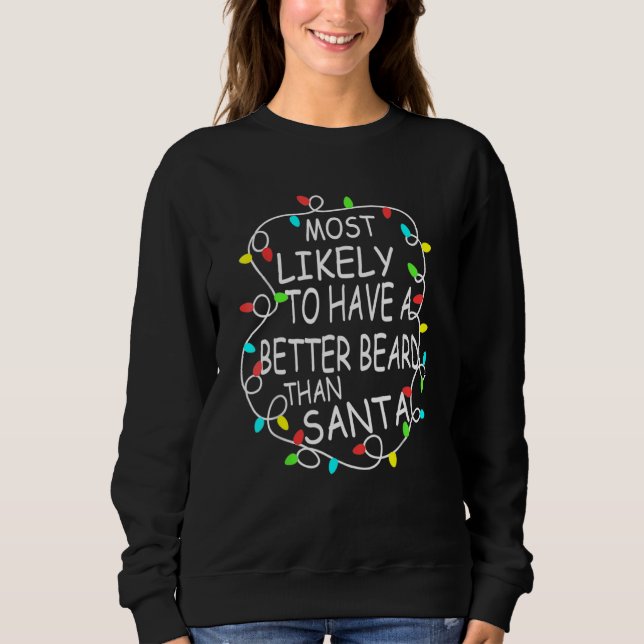Sweatshirt Plus susceptible d'avoir une meilleure barbe que l (Devant)