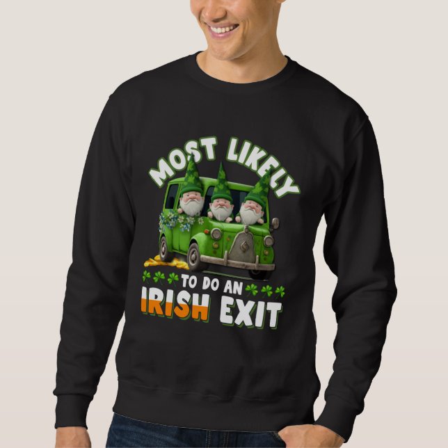 Sweatshirt Plus susceptible de faire une sortie irlandaise  1 (Devant)