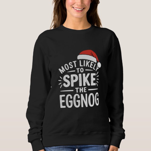 Sweatshirt Plus Susceptible De Mettre De l'Alcool Dans Le Lai (Devant)