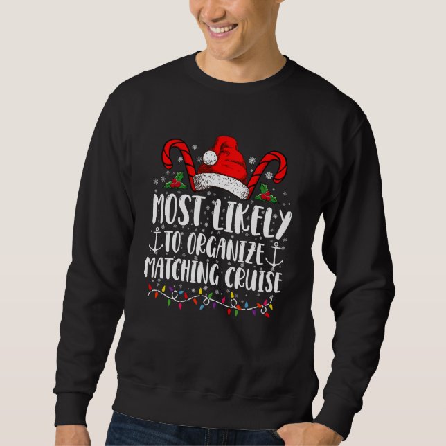 Sweatshirt Plus susceptible d'organiser une croisière corresp (Devant)