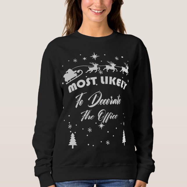 Sweatshirt Plus susceptibles de décorer l'Office (Devant)