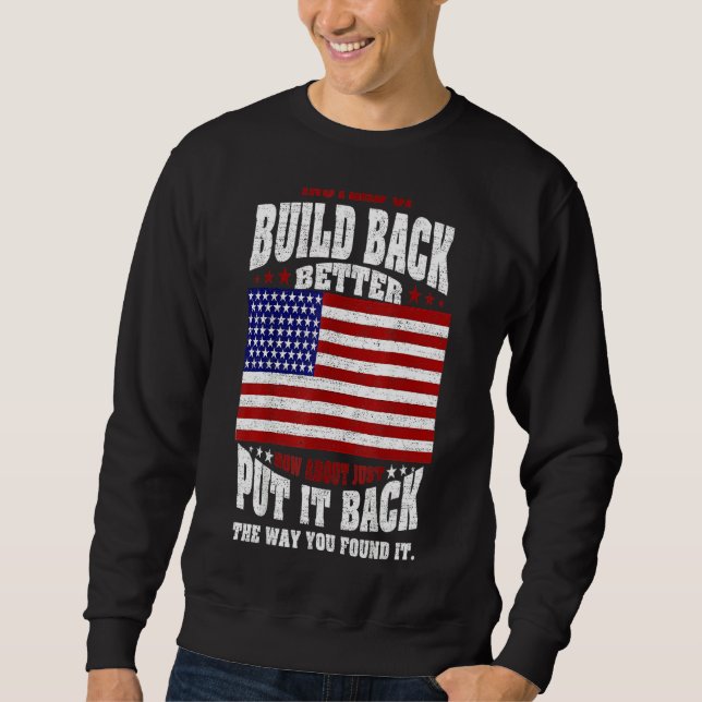Sweatshirt Plutôt Que De Mieux Réaliser Comment Se Contenter  (Devant)