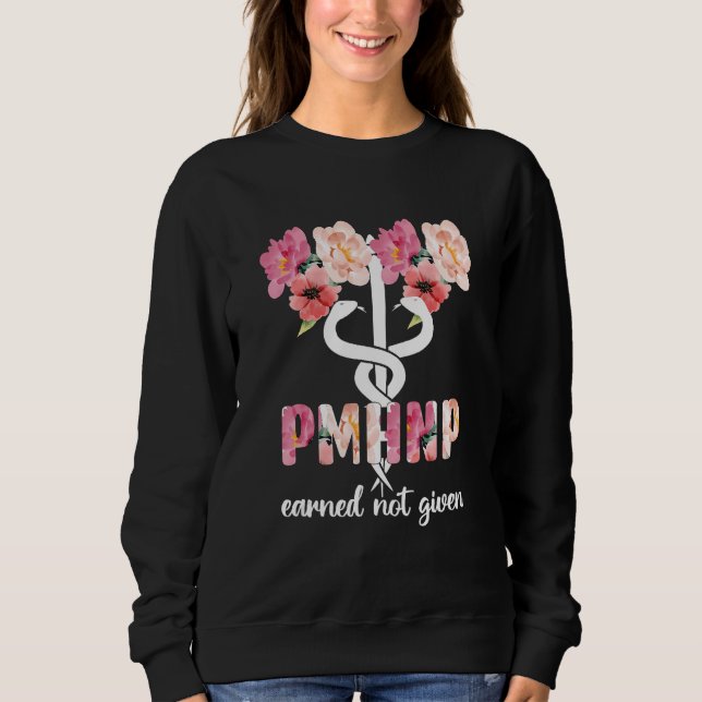 Sweatshirt Pmhnp Psychiatric Mental Health Nurseur Praticien (Devant)