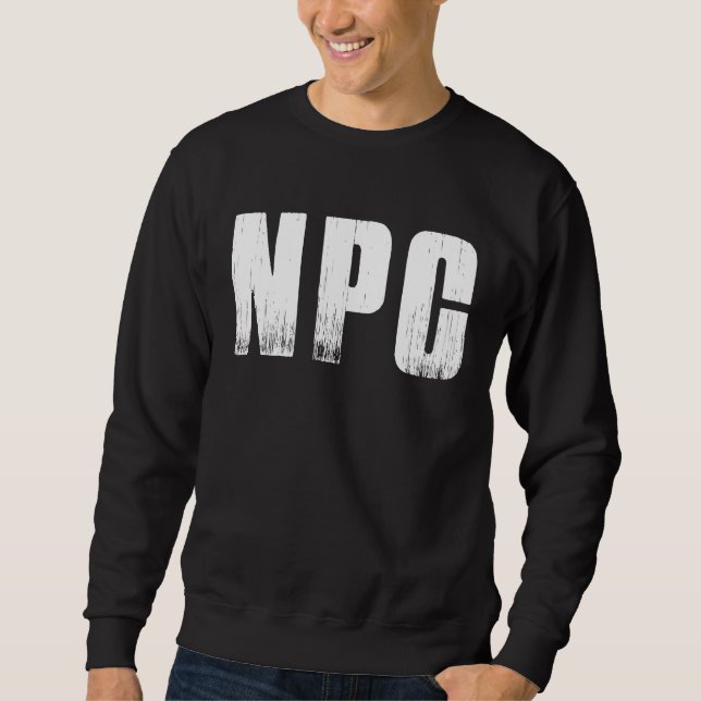 SWEATSHIRT PNJ WOJAK SOIS TOI-MÊME (Devant)