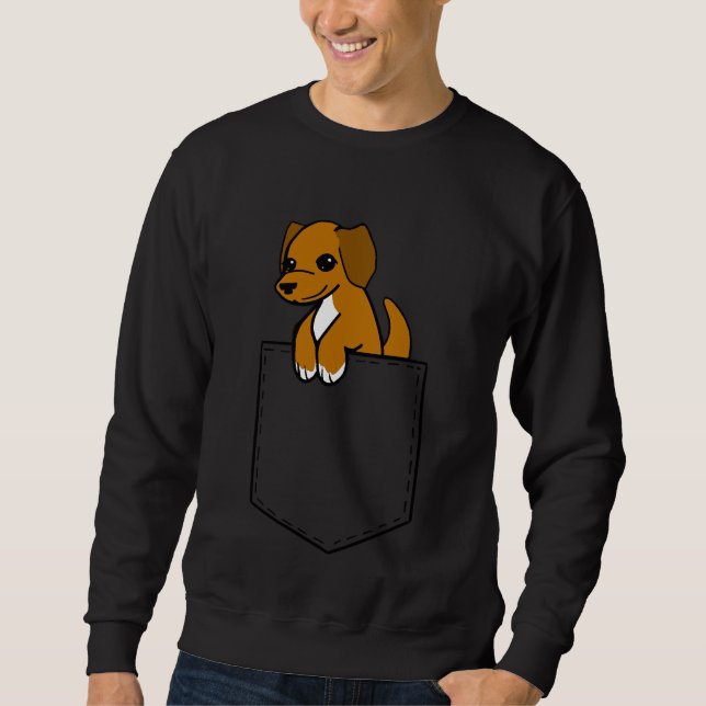 Sweatshirt Poche de mélange Labrador Retriever (Devant)