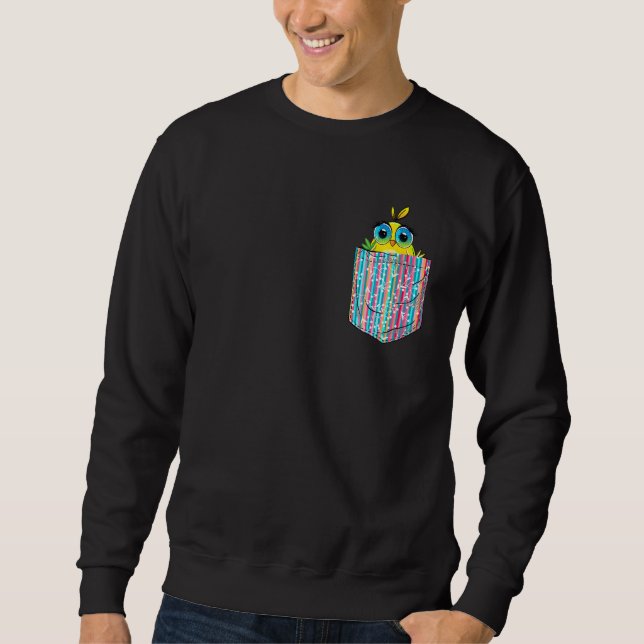Sweatshirt Pocket Bird Graphic Tee - shirts & Cool Designs (Devant)