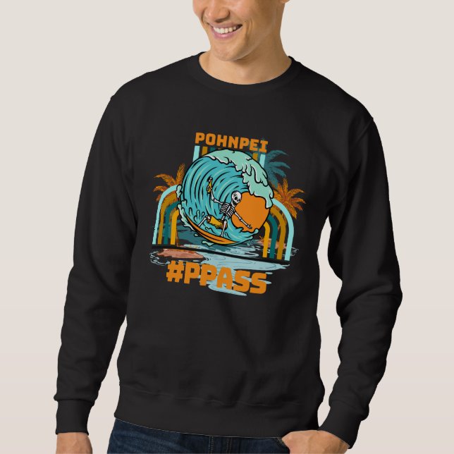 Sweatshirt Pohnpei Plass Surfer (Devant)