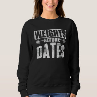 Sweatshirt Poids avant Dates levage cardio exercice Peser