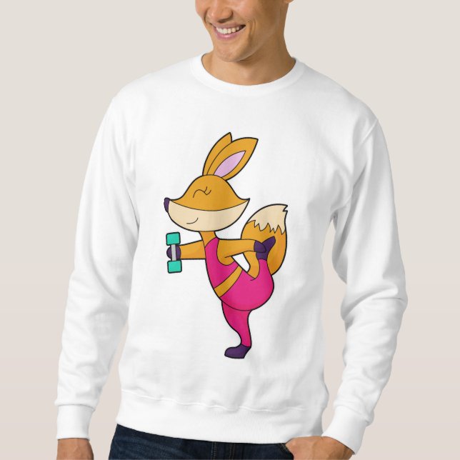 Sweatshirt Poids de musculation Fox Fitness (Devant)