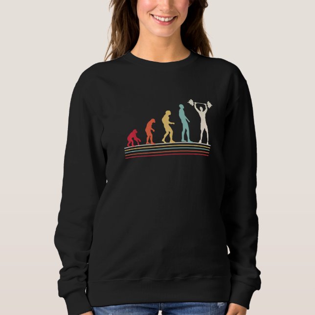 Sweatshirt Poids Poids Poids Lifting Bodybuilder Gym (Devant)