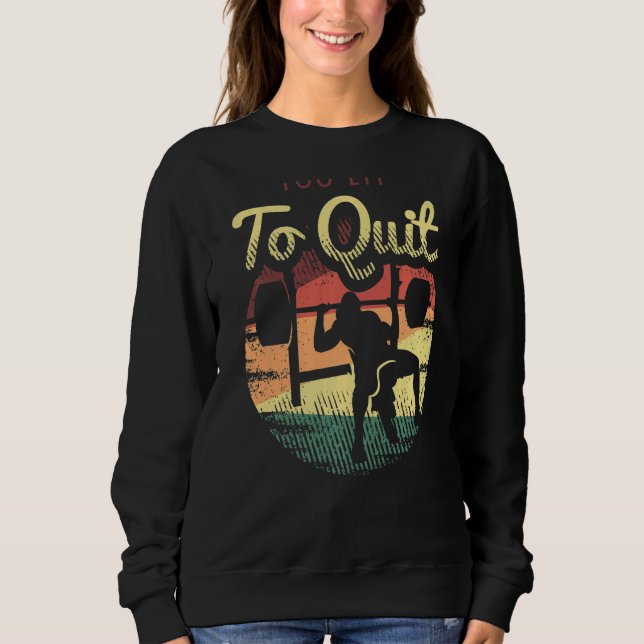Sweatshirt Poids Pour Un Exercice Amoureux Weightli (Devant)