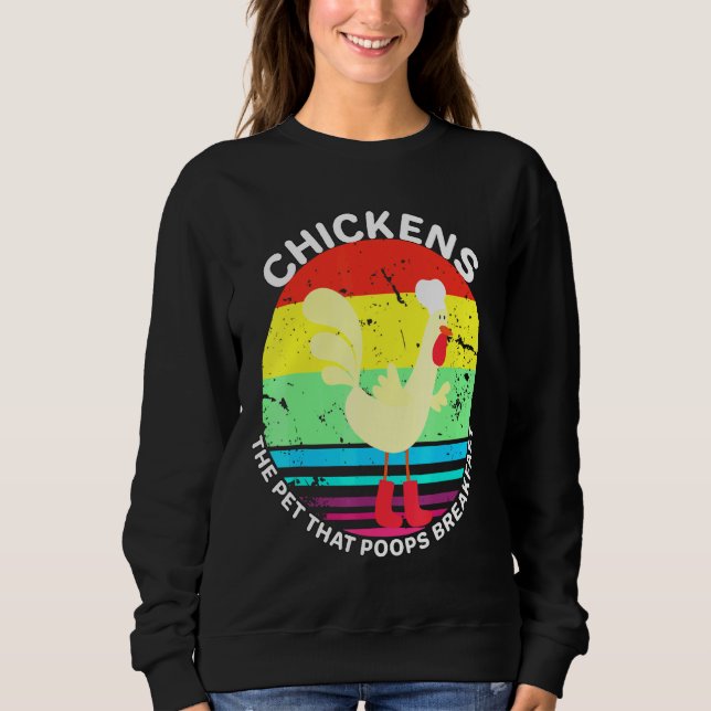 Sweatshirt Pois de poulet (Devant)