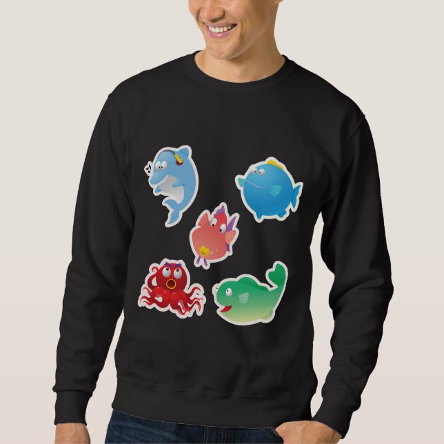 Sweatshirt Poisson 1 (Devant)